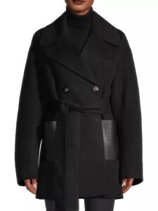 Image of sale on Raquel Wool-camel Wrap Coat