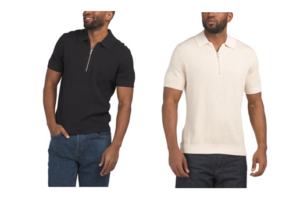 Image of sale on Hansie 6600 Short Sleeve Zip Polo