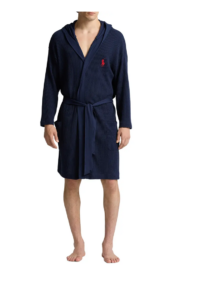 Image of sale on Hooded Waffle Cotton Blend Robe