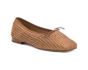Image of sale on Square Toe Ballerina Flats