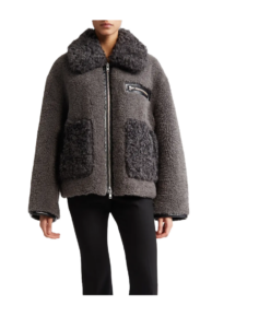 Image of sale on Joann Oversize Faux Shearling Jacket