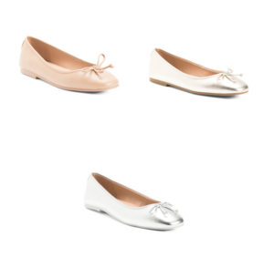 Image of sale on Leather Yara Soft Comfort Ballet Flats