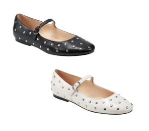 Image of sale on Elizza Studded Mary Jane Flat (women)
