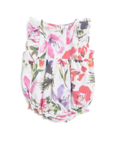 Image of sale on Infant Girls Gardens of Giverny Ruffled Romper