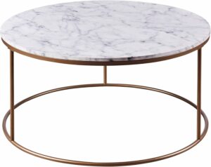 Image of sale on Versanora Marmo Round Circle Shape Coffee Side End Table