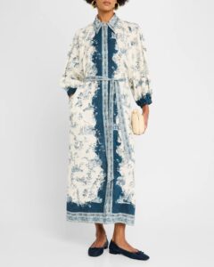 Image of sale on Casa Belted Midi Shirtdress