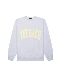 Image of sale on The Bach Sweatshirt Lt Heather Grey / Lemon