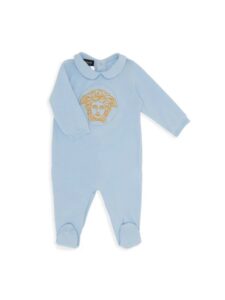 Image of sale on Baby Girl’s Medusa Collared Footie