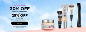 Image of sale on 30% off It Cosmetics!!