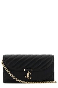 Image of sale on Jimmy Choo Avenue Curve Chain Linked Wallet