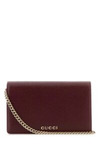 Image of sale on Gucci Logo Plaque Chain Wallet