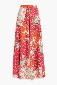 Image of sale on Florencia Printed Woven Maxi Skirt