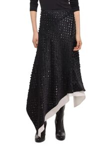 Image of sale on Scarf-hem Cut-out Skirt