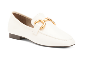 Image of sale on Leather Horsebit Loafers