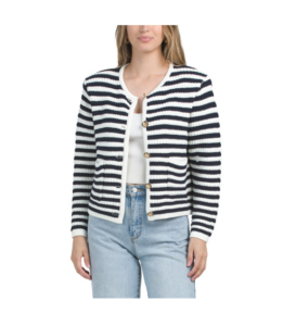 Image of sale on Striped Cardigan