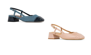 Image of sale on Croc Embossed Toe Slingback Pump (women)