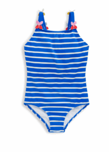Image of sale on Kids’ Appliqué Strap One-piece Swimsuit