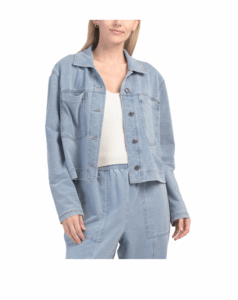 Image of sale on Knit Denim Jacket