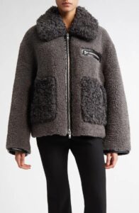 Image of sale on Joann Oversize Faux Shearling Jacket