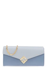 Image of sale on Fendi Ff Diamonds Chain-linked Continental Wallet