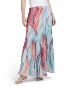 Image of sale on Paulette Flared Midi Skirt