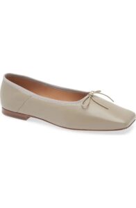 Image of sale on Square Toe Ballerina Flat (women)