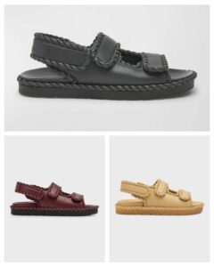 Image of sale on Jack Leather Braid Dual-band Sandals