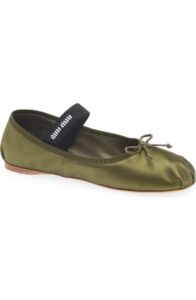 Image of sale on Logo Strap Ballet Flat (women)