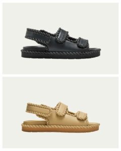 Image of sale on Jack Leather Braid Dual-band Sandals