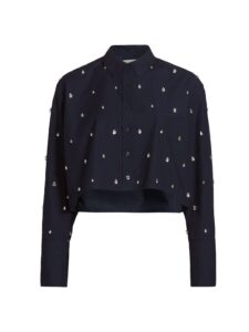 Image of sale on Mackie Embellished Poplin Shirt
