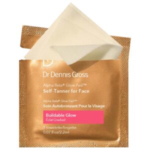 Image of sale on Dr. Dennis Gross Skincare Alpha Beta® Glow Pad™ Self-tanner for Face