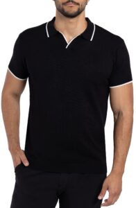 Image of sale on V-neck Polo Sweater