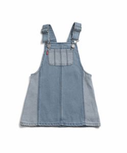 Image of sale on Toddler Girls Denim Jumper