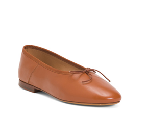 Image of sale on Leather Dream Ballerina Flats