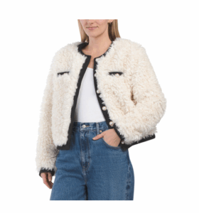 Image of sale on Faux Shearing Jacket