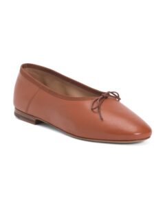 Image of sale on Made in Portugal Leather Dream Ballerina Flats