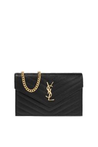 Image of sale on Saint Laurent Cassandre Envelope Chain Wallet
