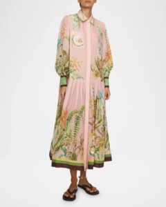Image of sale on Papaya Midi Shirtdress