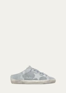 Image of sale on Sabot Embroidered Cotton Slide Sneakers