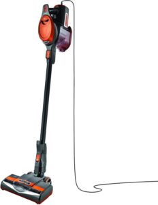 Image of sale on Shark Rocket Ultra-light Corded Bagless Vacuum for Carpet and Hard Floor Cleaning with Swivel Steering (hv301), Gray/orange
