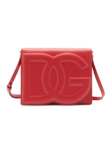 Image of sale on Dg Leather Flap Crossbody Bag