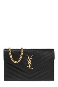 Image of sale on Saint Laurent Cassandre Envelope Chain Wallet