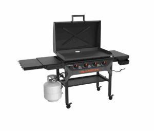 Image of sale on Blackstone 2310 Iron Forged 36” Omnivore Griddle with X-braced Hood