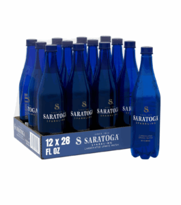 Image of sale on Saratoga Sparkling Water Bottles, 12-pack