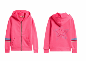 Image of sale on Kids’ Star Stripe Zip Hoodie Size 7-16