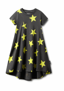 Image of sale on Kids’ Star Print Cotton Swing Dress