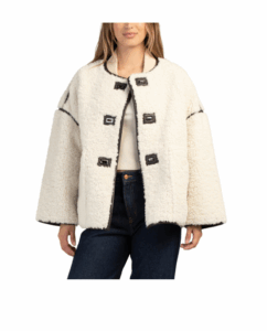 Image of sale on Shearling Turn Lock Coat