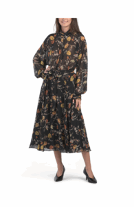 Image of sale on Floral Print Dress