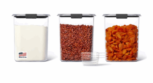 Image of sale on 3 Bpa-free Food Storage Containers with Lids