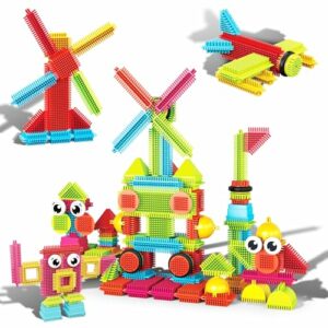 Image of sale on Picasso Toys 112pcs Hedgehog Blocks Stem Building Tiles Set
